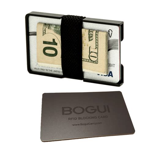 bogui rfid blocking card|This futuristic wallet handles your plastic .